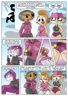 Teenage Robot Cum Toon (3)
