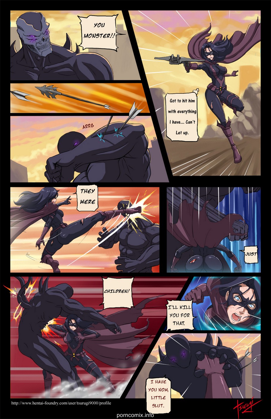 Shadow Reaper (Justice League, The Avengers) | 18+ Porn Comics