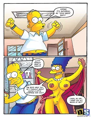 Simpsons- Marge’s Surprise