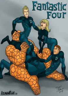 Iceman Blue- Fantastic Four Iceman Blue- Fantastic Four1