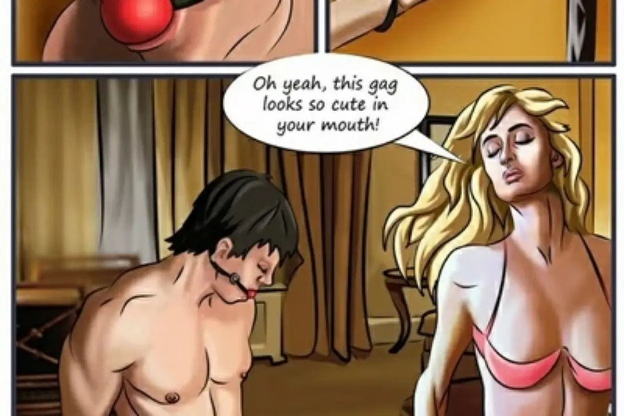 Forbidden Fantasies - Paris Hilton and Tara Reid Porn Comic Art
