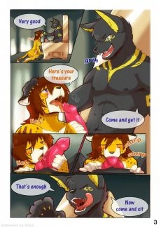 Furry Gay Comic – Forbidden Treasure (3)
