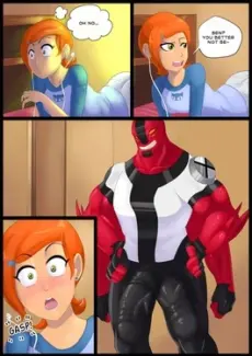 Ben 10- Gwen vs Fourarms gwen-vs-fourarmsbro-sis