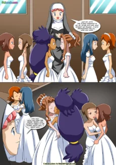 (Palcomix)Lesbian Fantasy Island-3 Pokemon,Digimon (11)