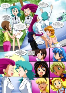 (Palcomix)Lesbian Fantasy Island-3 Pokemon,Digimon (12)