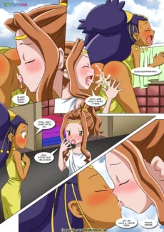 (Palcomix)Lesbian Fantasy Island-3 Pokemon,Digimon (7)