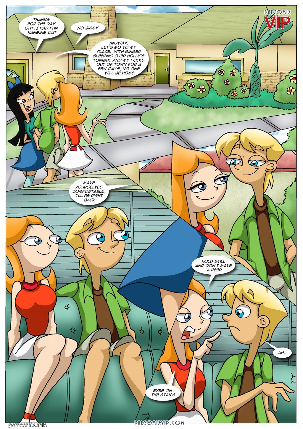 Phineas And Ferb- Helping Out a Friend | 18+ Porn Comics