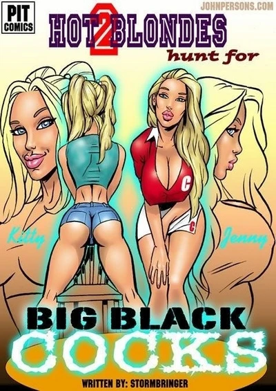 2 Hot Blonde Hunt For Big Black Cocks