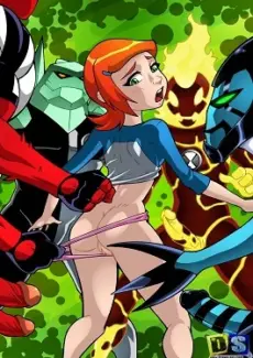 Ben 10 - Gwens Orgy Ben 10 – Gwens Orgy