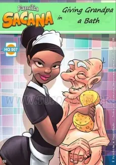 Family Sacana 7 – Giving Grandpa a Bath