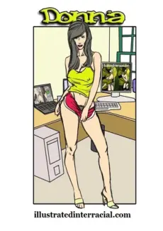 Donna- illustrated interracial1