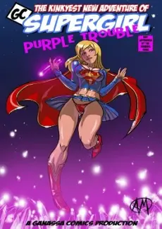 Supergirl- Purple Trouble Supergirl- Purple Trouble