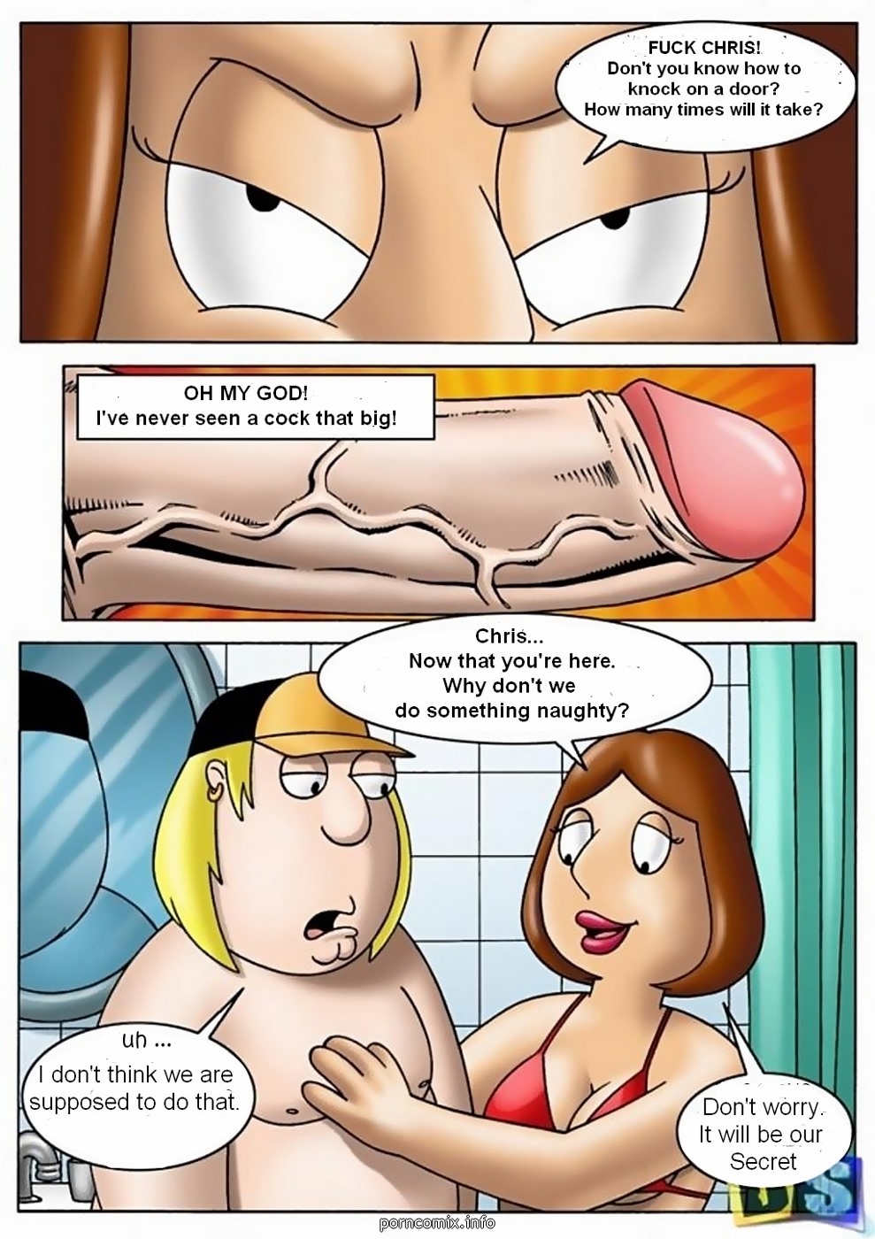 Family Guy- Chris and Meg Alone at Home | 18+ Porn Comics