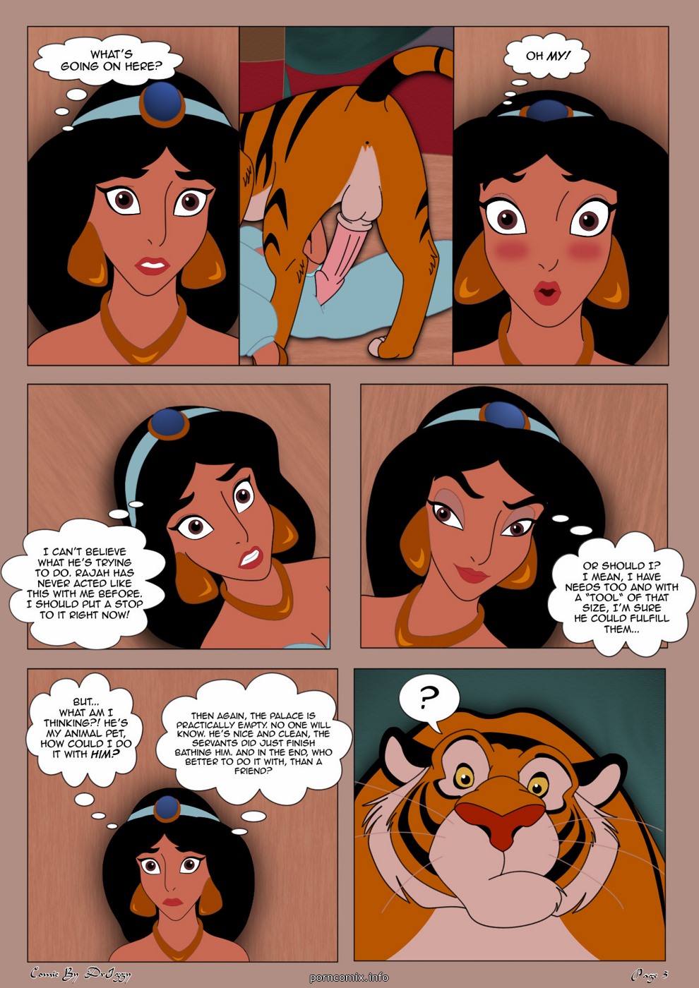 Aladdin- Jasmine in Friends With Benefits | 18+ Porn Comics