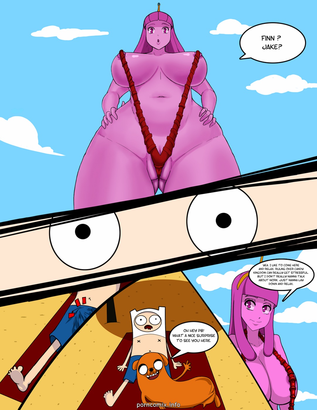 Adventure Time- Gotta Stretch That Laffy Taffy | 18+ Porn Comics