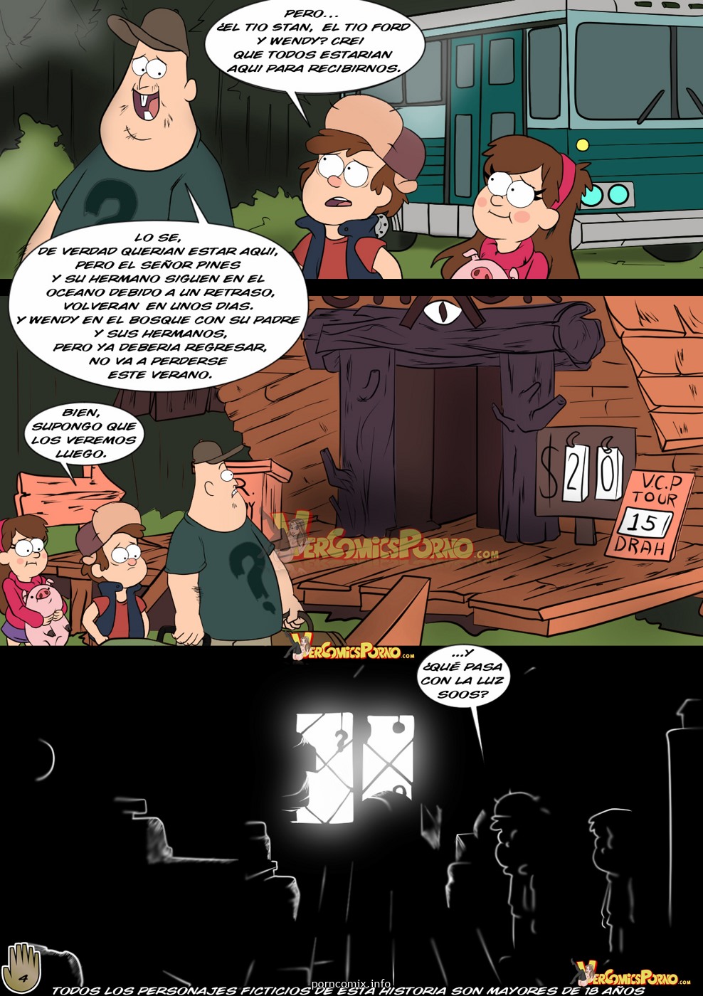 Gravity Falls-Big Mysteries- (Spanish) | 18+ Porn Comics