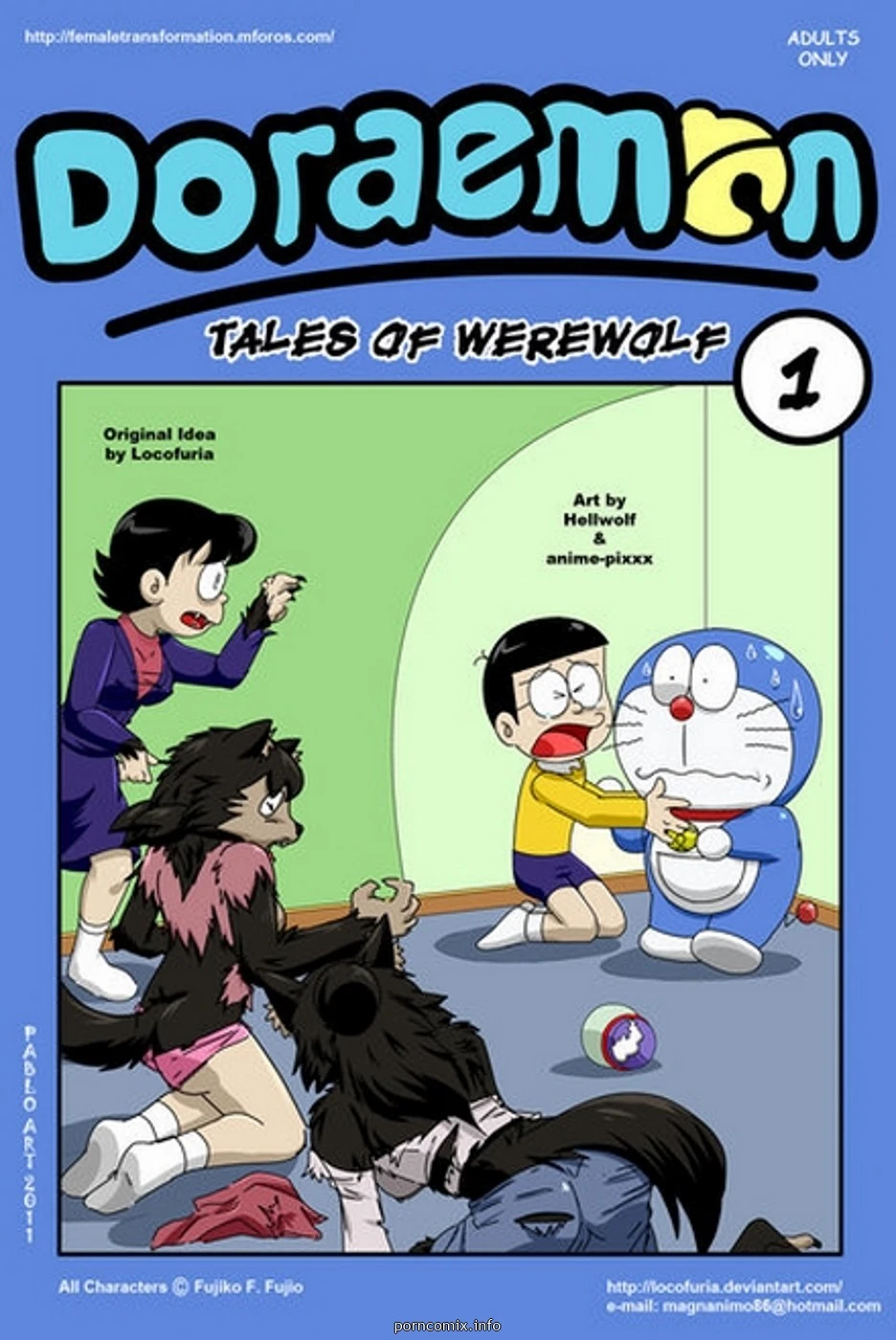Doraemon- Tales of Werewolf | All Porn Comics