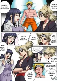 Naruto- NaruHinaTemari Doujin Jadenkaiba Naruto- NaruHinaTemari Doujin