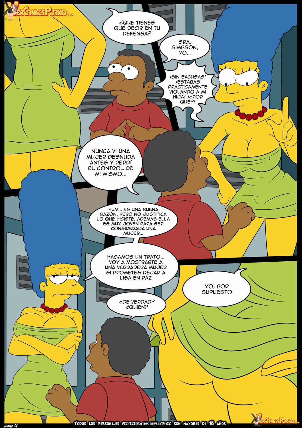 Los Simpsons- Amor para el bravucón | 18+ Porn Comics