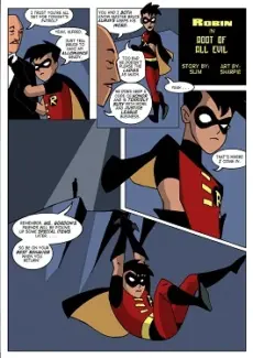 Batman- Robin in Root of All Evil Batman- Robin in Root of All Evil