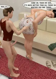 Mom Son Charles is jerking off again- Magic Incest Charles is jerking off again- Magic Incest