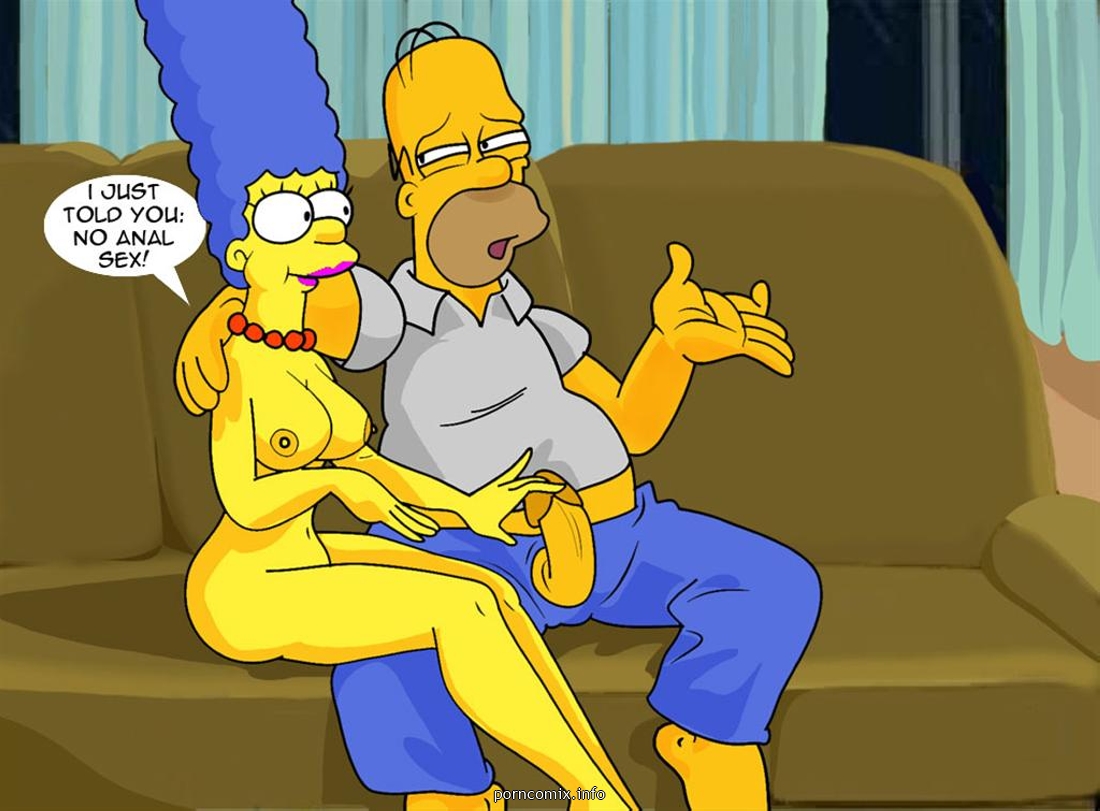 Marge Simpson Does Anal | 18+ Porn Comics