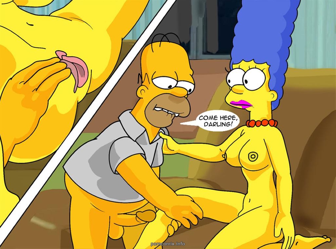 Marge Simpson Does Anal 