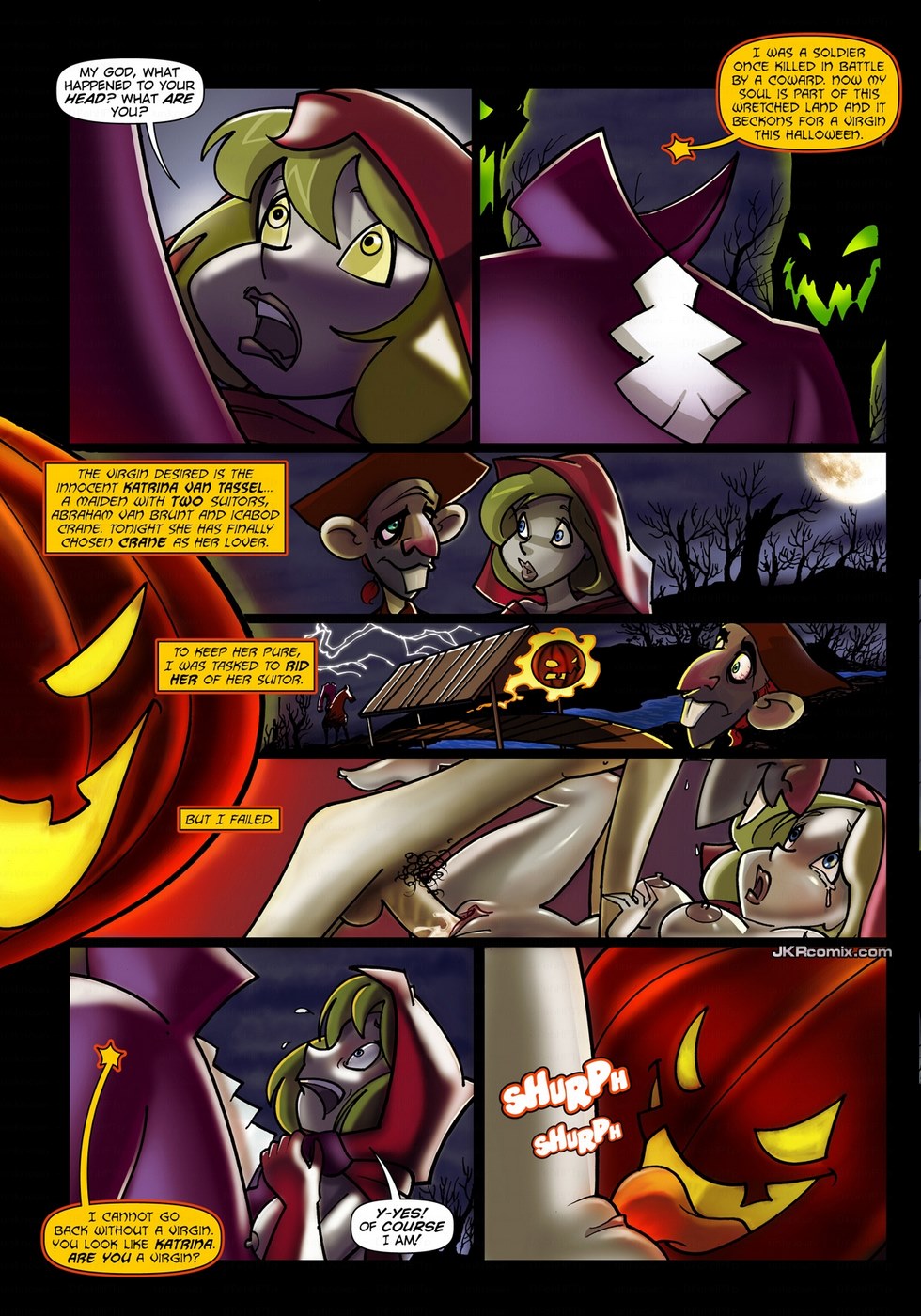 JKR- Hood Halloween- Kinky Fairy tales | 18+ Porn Comics