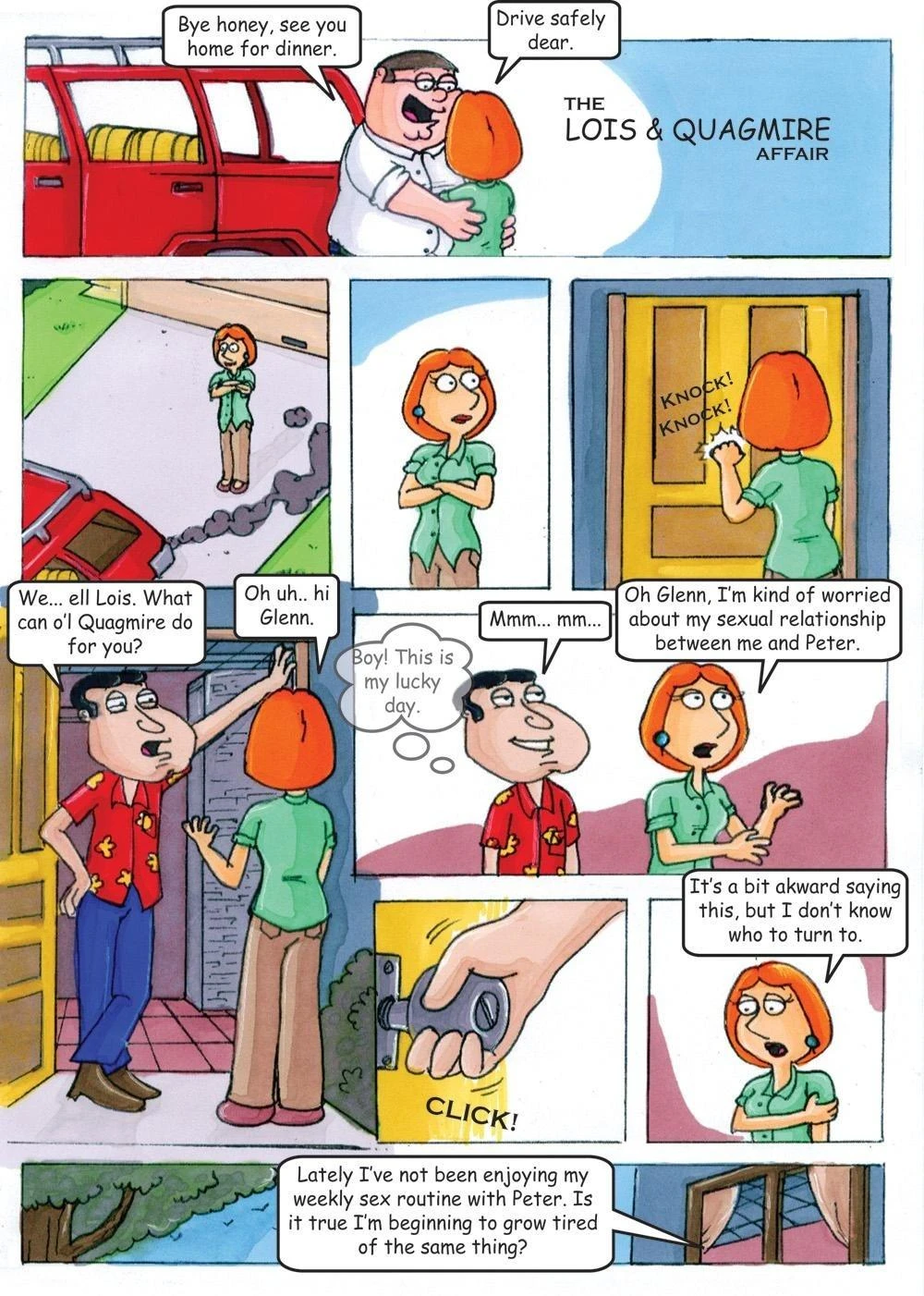 Family Guy Lois and Stewie Porn Comics