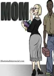 Mom- illustrated interracial1