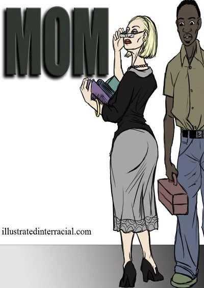 Mom- illustrated interracial