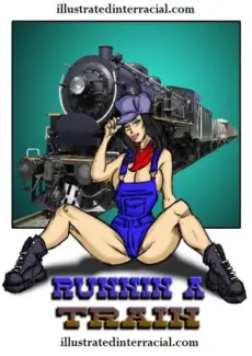 Runin A Train 1- illustrated interracial Runin A Train 1- illustrated interracial1