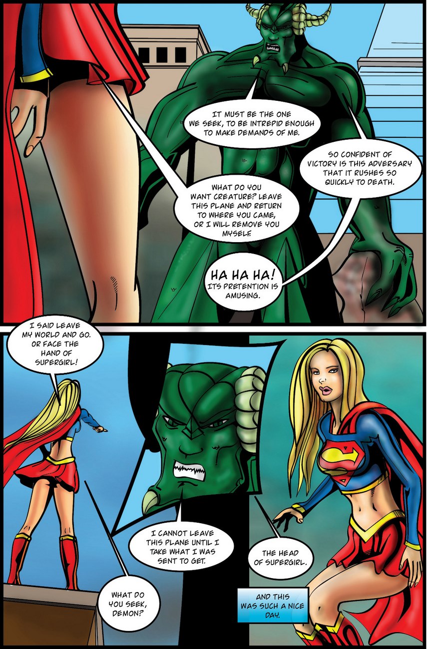 Supergirl Nude Comics