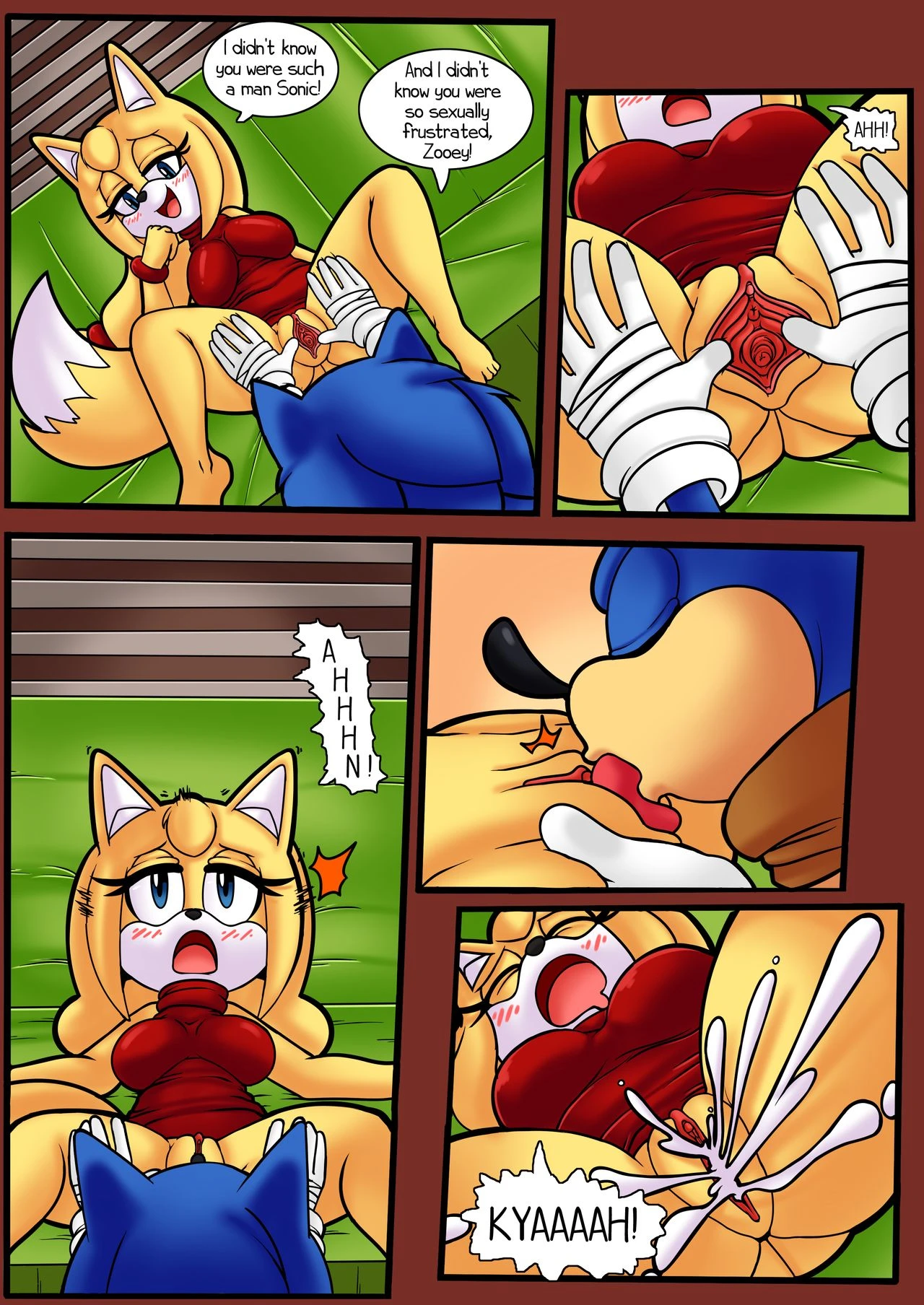 Sonic hedgehog- Zooey’s choice