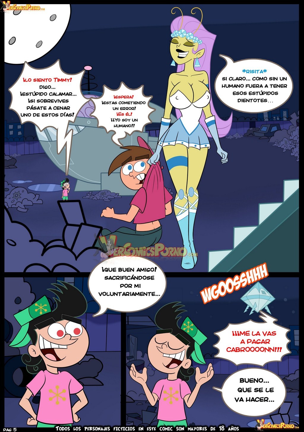 Os padrinhos magicos porn