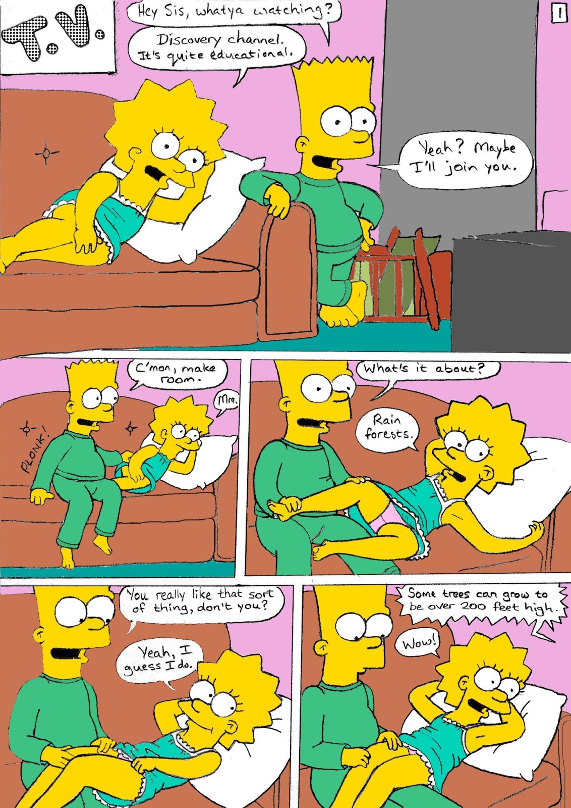 The Simpsons - T.V.- Jimmy | 18+ Porn Comics