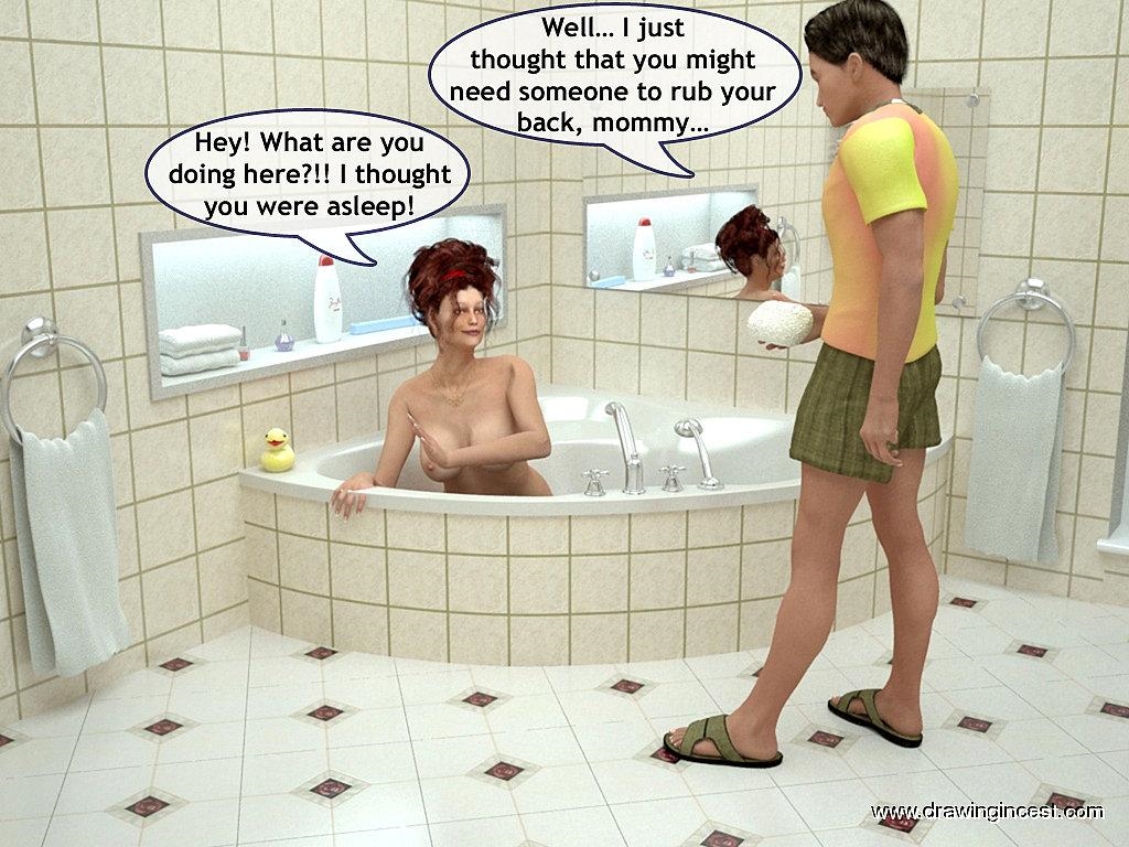 Mom Son Bathroom Porn