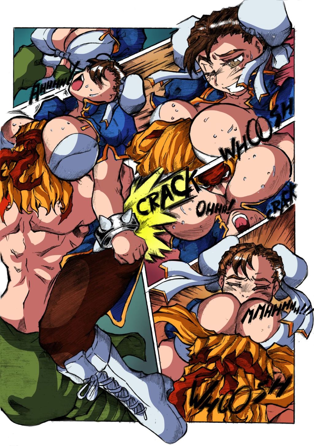 Alex vs Chun-Li- Street Fighter | 18+ Porn Comics