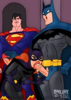 Batman-Batgirl- Online Superheroes Batman-Batgirl