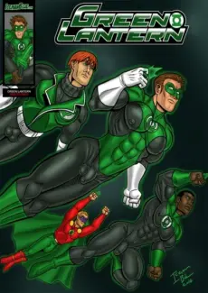Green Lantern- Iceman Blue