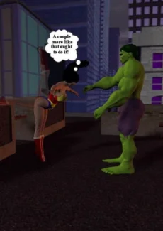 Hulk VS Wonder Woman (12)