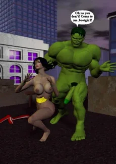 Hulk VS Wonder Woman (18)