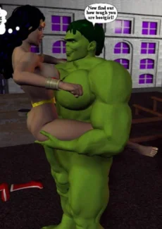 Hulk VS Wonder Woman (25)