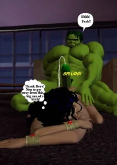 Hulk VS Wonder Woman (38)