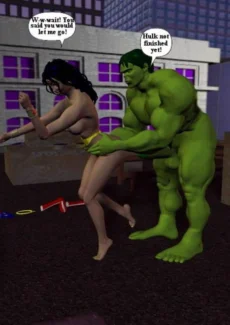Hulk VS Wonder Woman (40)