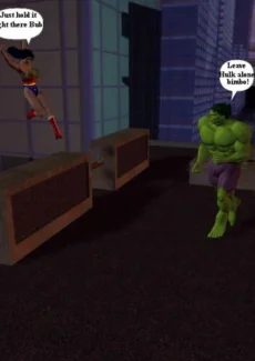 Hulk VS Wonder Woman (5)