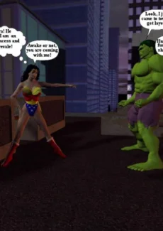 Hulk VS Wonder Woman (6)