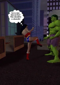 Hulk VS Wonder Woman (7)