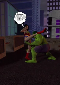 Hulk VS Wonder Woman (8)