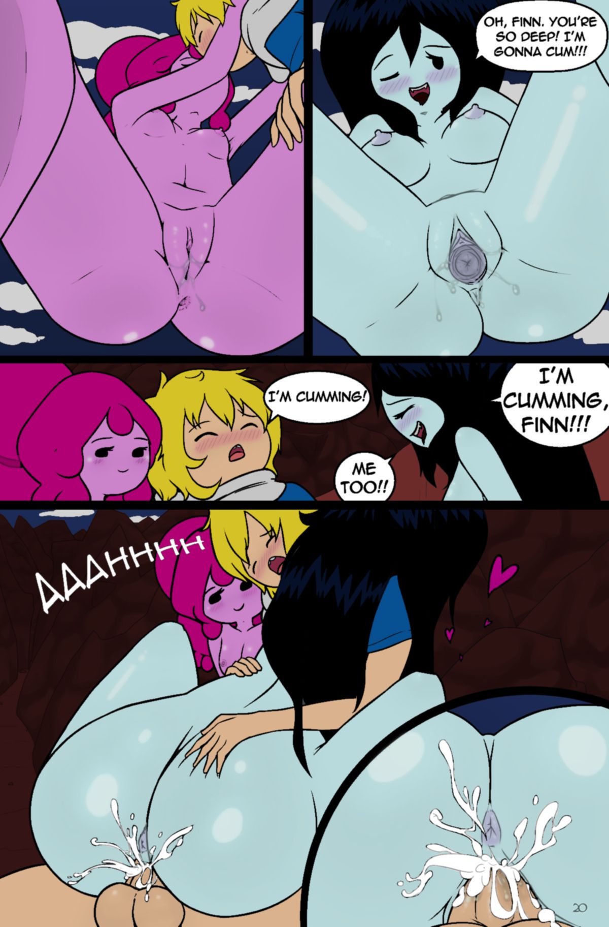 Hentai de hora de aventura
